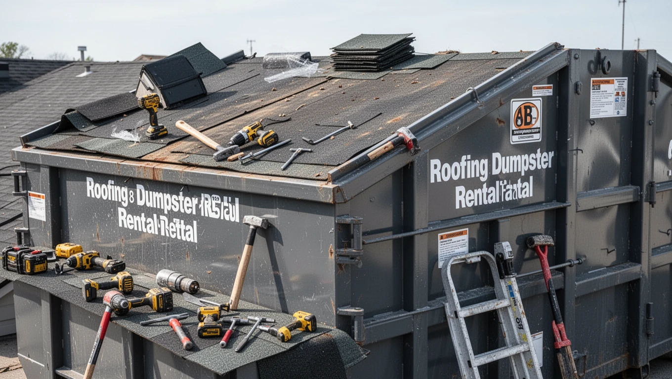 Roofing Dumpster Rental